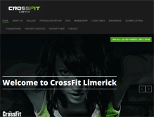 Tablet Screenshot of crossfitlimerick.com